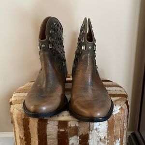 Lucky Brand Short Cowgirl Bootie